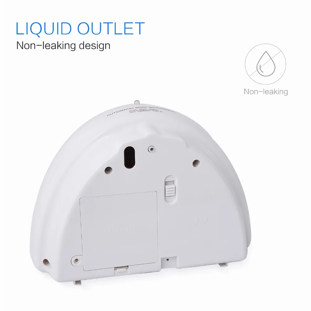 Online Wand Montiert 600Ml ABS Automatische Flüssigkeit Seife Dispenser Bad Zubehör Smart Sensor Touchless Seife Spender für Hotel