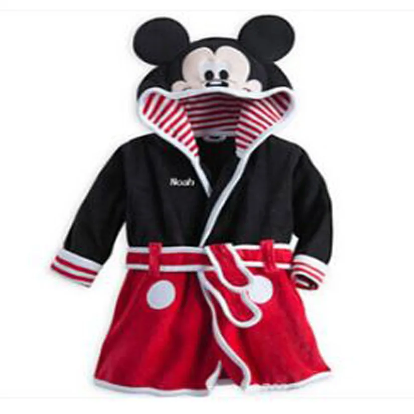 Free Shipping New Kids bath robe Children baby Pajamas Robe roupao pijama bathrobes