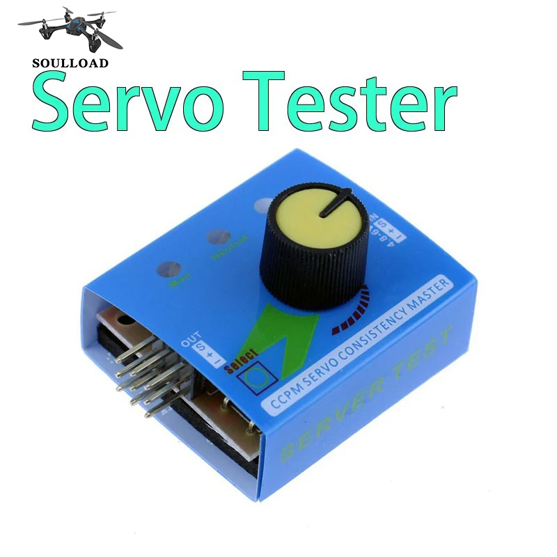 JNJOOD Servo Tester 3CH Digital - RC Servotester Für Helikopter Und Autos