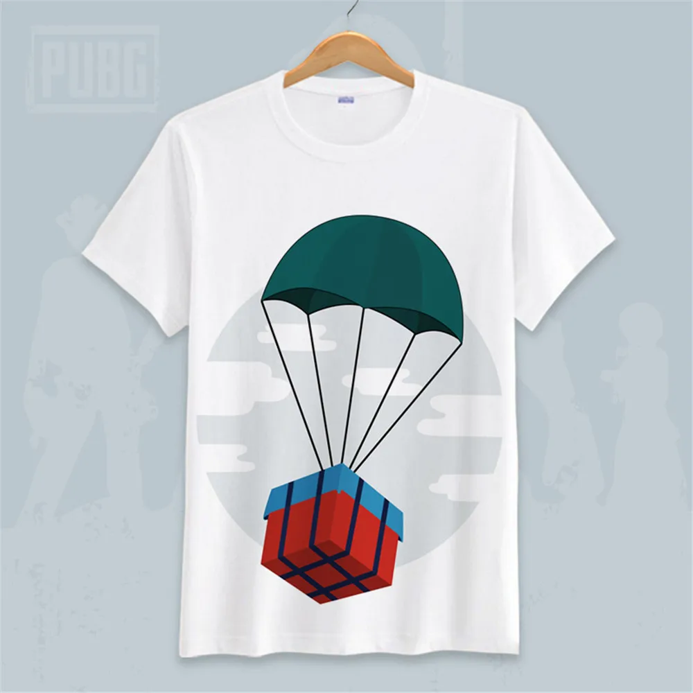  New Hotest Game Tshirt Player Unknown's Battlegrounds T-shirts PUBG Winner Winner Chicken Dinner To