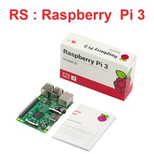 UK Made Raspberry Pi3 Modell B 1 GB 1,2 GHz 64bit Quad-Core CPU WiFi & Bluetooth Raspberry Pi3 Bord RS Version Freies verschiffen