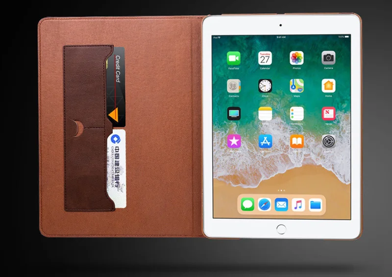 Чехол для Apple iPad Mini 1 2 3 простой умный чехол из искусственной кожи книжка с