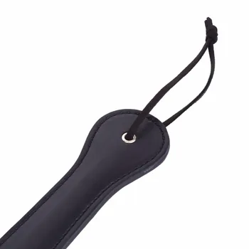 Spanking Paddle SM Whip ASS Beating Long Black Hand Pat Slave Bitch Slut Slave Flogger Flirting Games For Adult Sex Toys shop 3