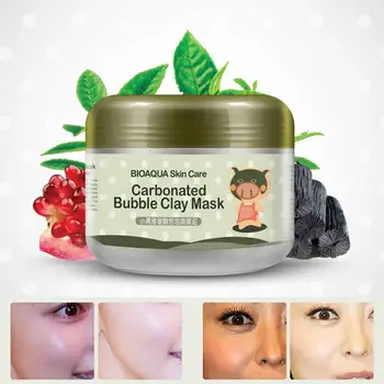 

Women Deep Clear Oxygen Bubbles Carbonate Mud Mask Whitening Hydrating Sleeping Mask New