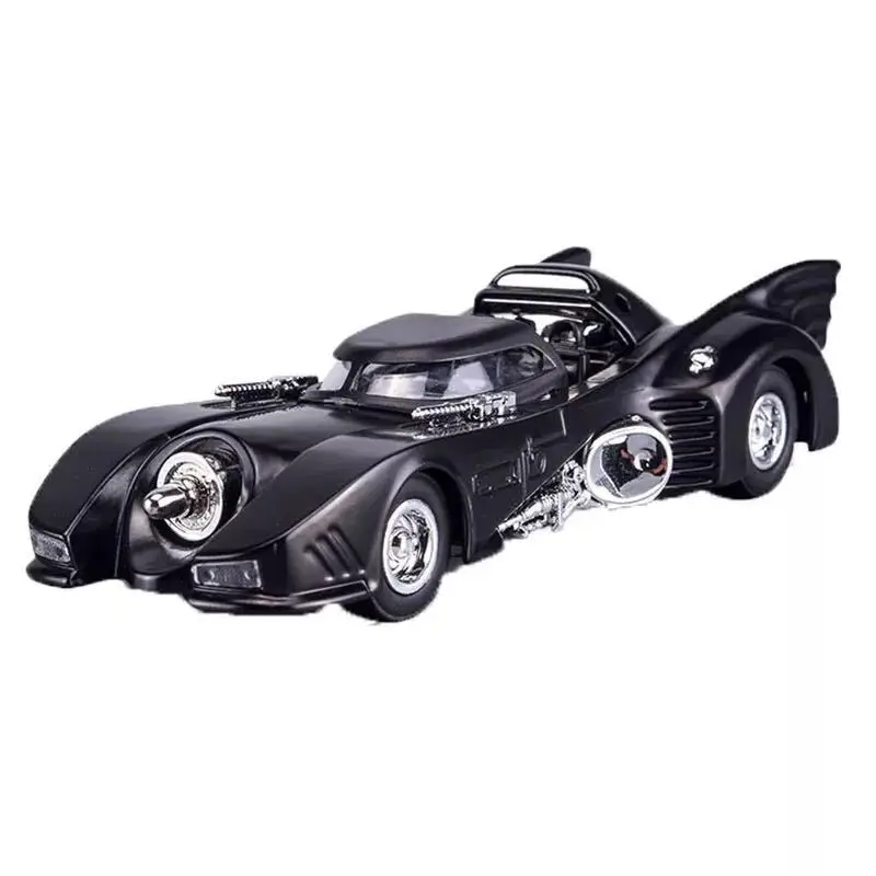 Моделирование 1:36 Batman Batmobile сплав литая модель игрушечного автомобиля со звуком светильник модели автомобилей Вытяните назад Автомобили детские игрушки для детей