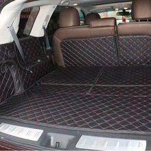 Хорошие коврики! Специальные коврики для багажника Infiniti JX35 7 мест-2011 водонепроницаемые коврики для багажника для JX35