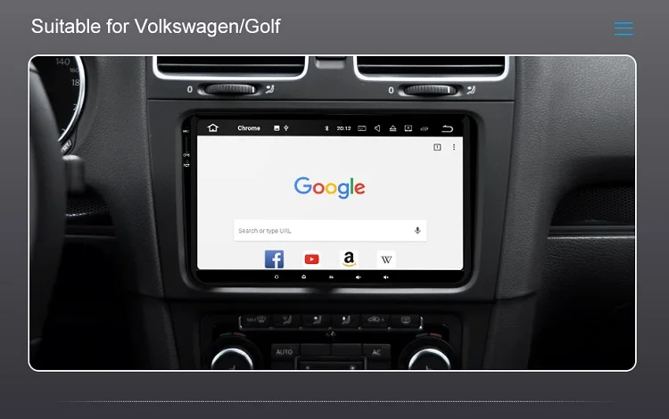 Flash Deal Isudar Car Multimedia Player GPS Android 9 For VW/Golf/Tiguan/Skoda/Fabia/Rapid/Seat/Leon 8 Core RAM 4GB DSP Auto Radio 1 Din FM 7