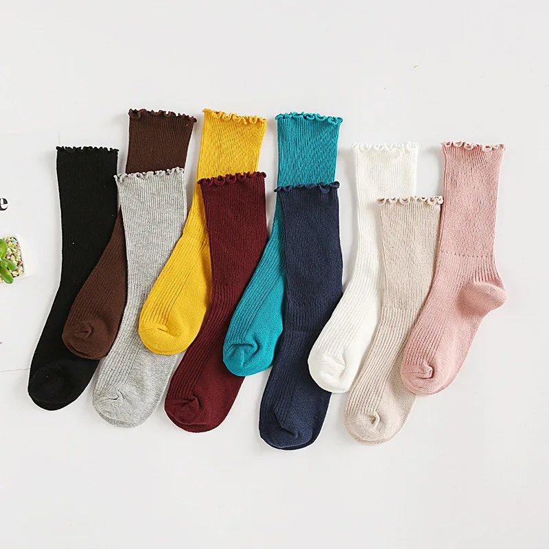 Woman Socks Made Of Good Cotton Stocking Design Unique Wrinkle Tailoring Home Yoga Wear Retro Solid Color Sock Scl325 Yoga Socks Cotton Yoga Socksyoga Socks Women Aliexpress