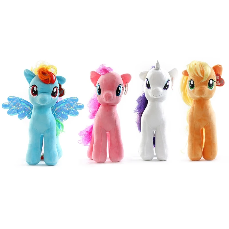 

18cm Little Flying Pony Plush Toys Princess Rainbow Unicorn Rarity Pony Plush Stuffed Dolls