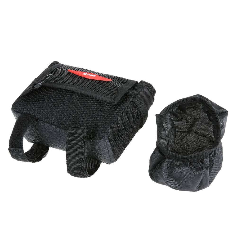Discount 0.5L Mini MTB Road Bike Bicycle Top Tube Mounted Bag 3 Adjustable Adhesive Tapes Storage Mesh Pouch Bag with Rainproof Cap 10 Discount 0.5L Mini MTB Road Bike Bicycle Top Tube Mounted Bag 3 Adjustable Adhesive Tapes Storage Mesh Pouch Bag with Rainproof Cap 10