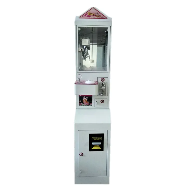 US $1.680.99 Metal Case freestandingMini Claw Crane Machine with bill acceptor and base can be separated 5 year warranty