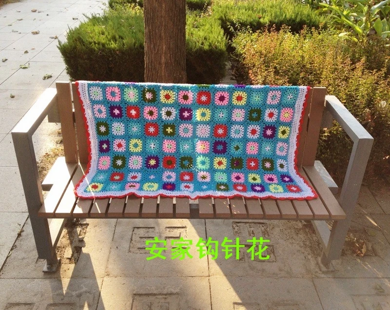 Новое поступление ZAKKA Мода хлопок вязаный одеяло для детей диван плед с красочными цветами офис одеяло подушки