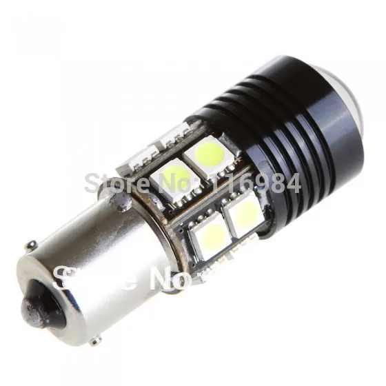 Комплект из 2 предметов Белый 1156 BA15S 10 Вт белый R5 & 12 5050 SMD светодиодный Поворотная