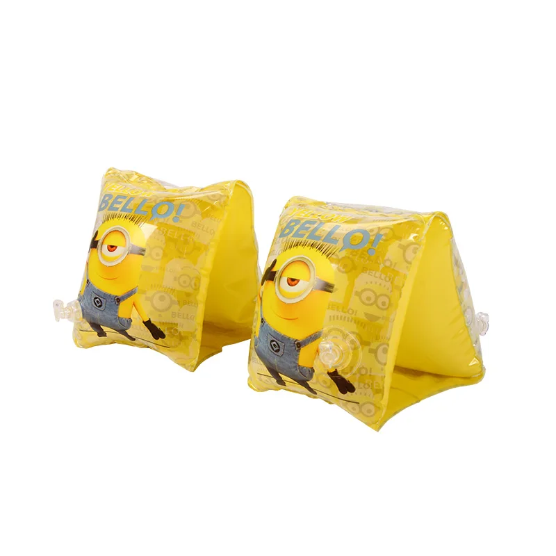 

Minion Cartoon Arm Swimming Ring Child Inflatable Swimming Rings Safety Swim Training Arm Float Water Ring