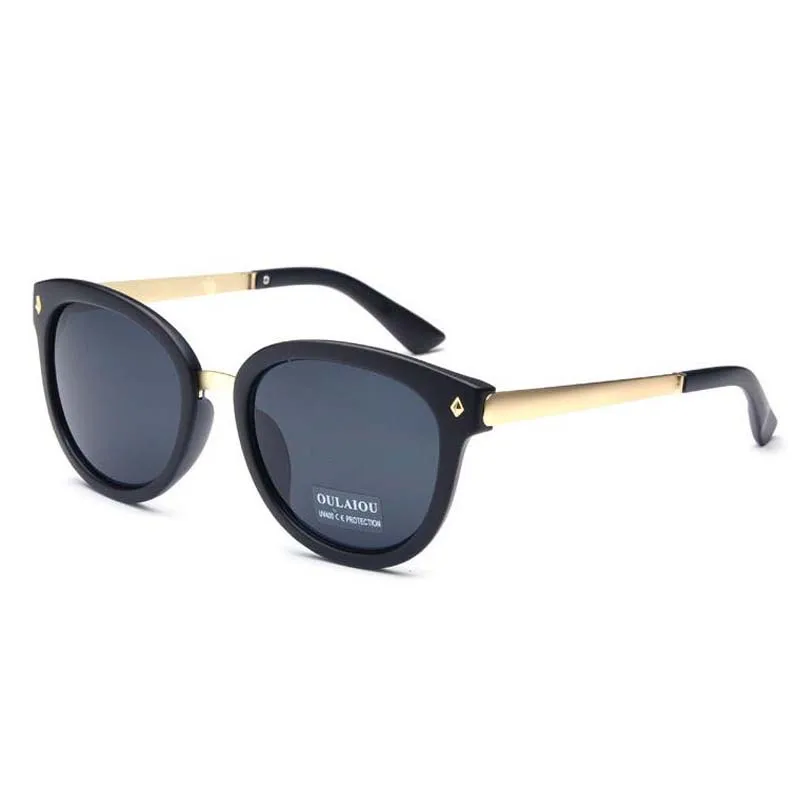 Заклепки Для мужчин брендовые дизайнерские женские солнцезащитные очки, большая оправа солнцезащитные очки UV400 защиты очки для вождения, для рыбалки, Oculos De Sol masculino Unisex - Цвет линз: Matte black