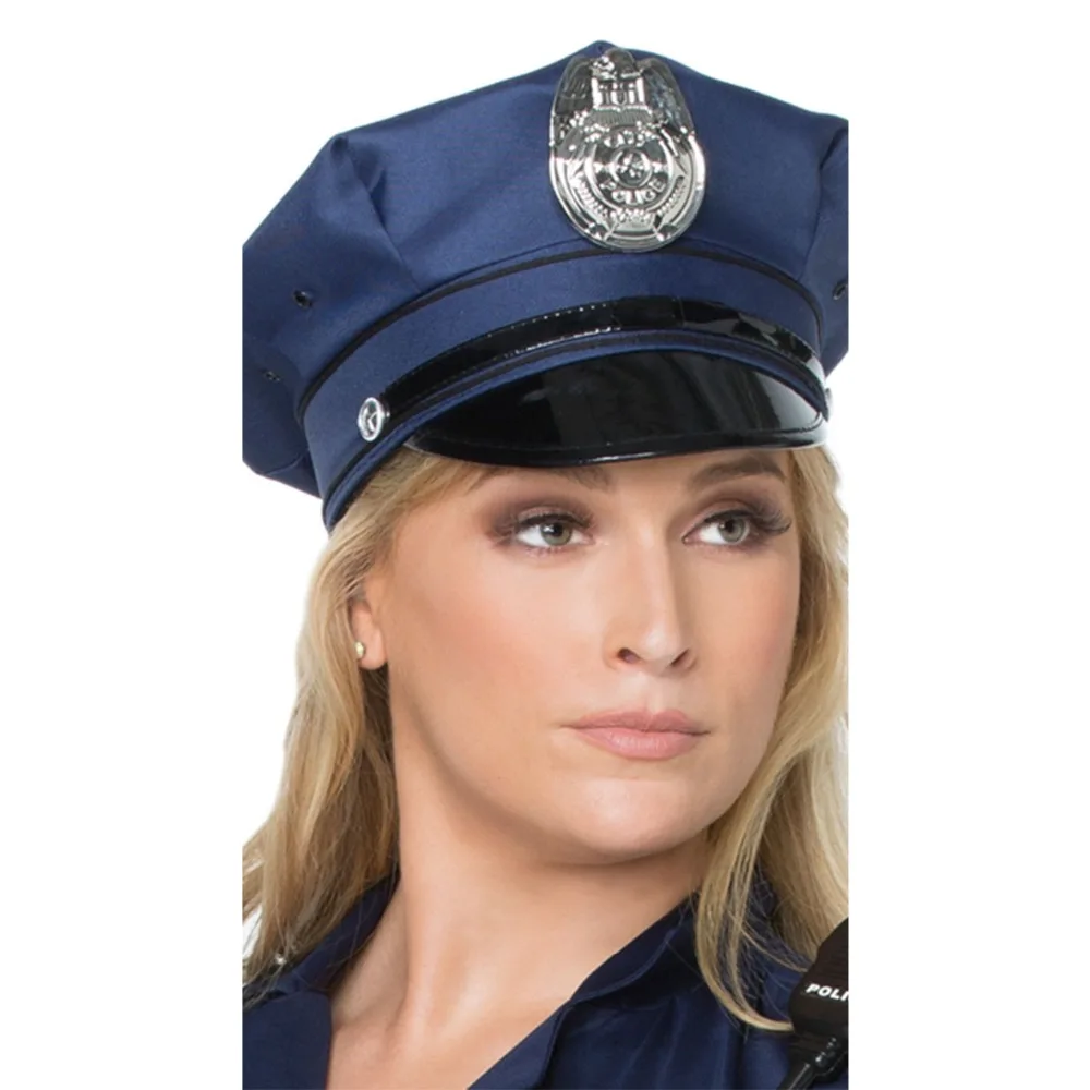 UTMEON-мужская и женская восьмиугольная полицейская Кепка, черный капитан, плоская верхняя часть, для выступлений на сцене, военные кепки