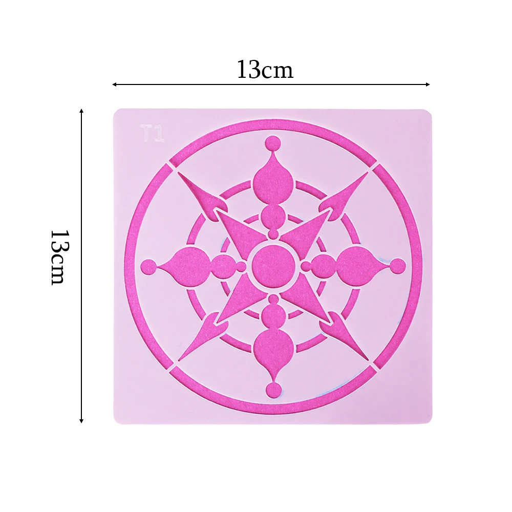 Мандала вспомогательные Многослойные трафареты для стен картина штамп для скрапбукинга альбом декор Тиснение бумажная карта шаблон DIY ремесло
