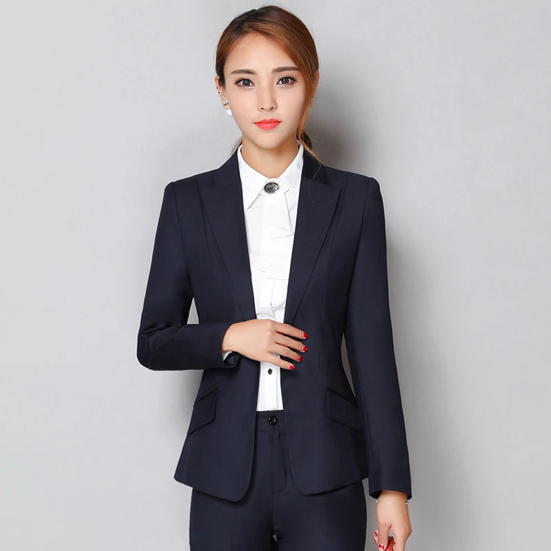 AidenRoy Formal Pant Suits for Women Business Suits Blazer and Jacket ...