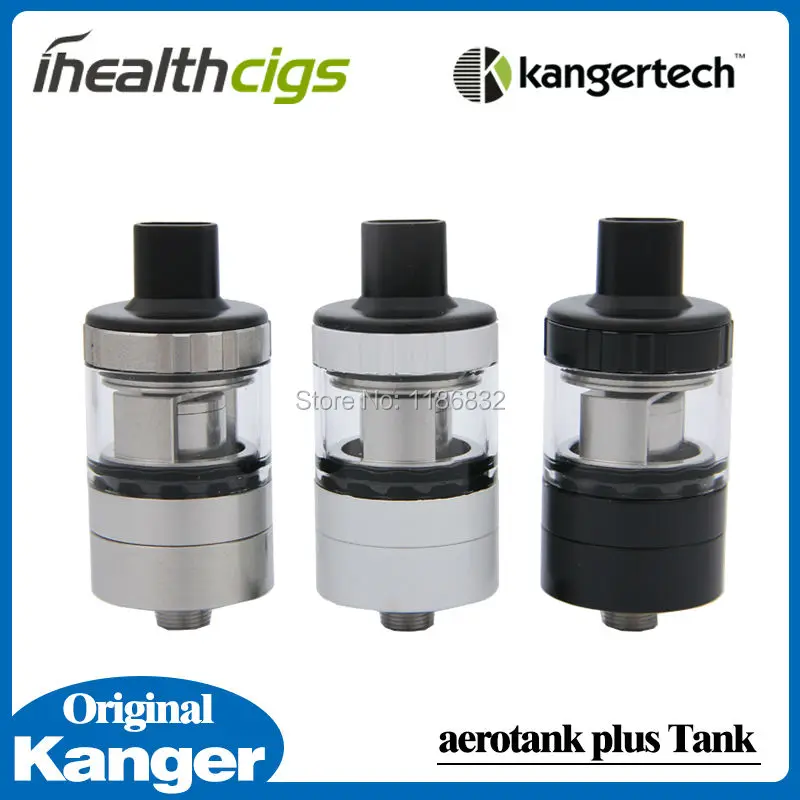 

100% original Kanger Aerotank Plus Tank 2ml Capacity with SSOCC 1.8ohm Coil Head Unique Mouth to Lun Atomizer