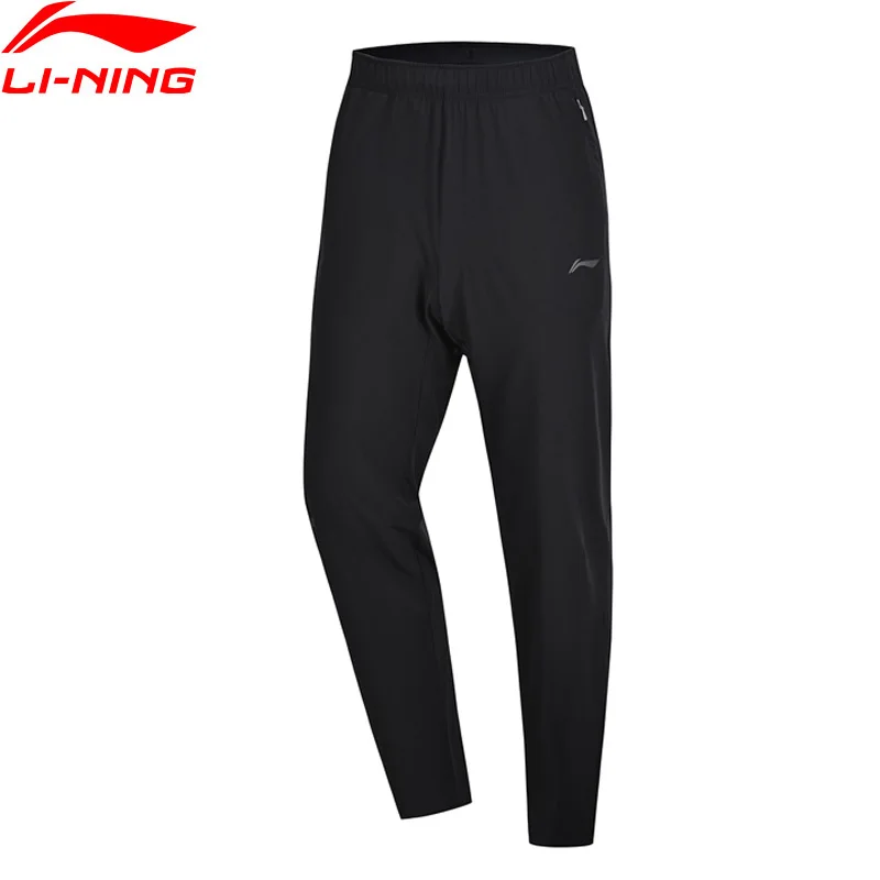 Li-Ning мужские спортивные брюки стандартные комфортные FC-FREE, 92% полиэстер, 8% спандекс подкладка спортивные брюки AYKP021 CJFM19