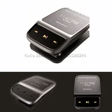 Новинка, спортивные мини-часы с зажимом, MP3 плеер, экран 1,4, 8 ГБ, с FM, спортивный шагомер, MP3 музыка, APE Flac, музыкальный плеер без потерь