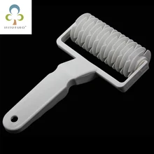 Большой ABS нож для выпечки, для рубки теста роликовый нож решетчатый резец инструмент для изготовления пасты печенье пирог пицца хлеб Кондитерские решетки роликовый резак