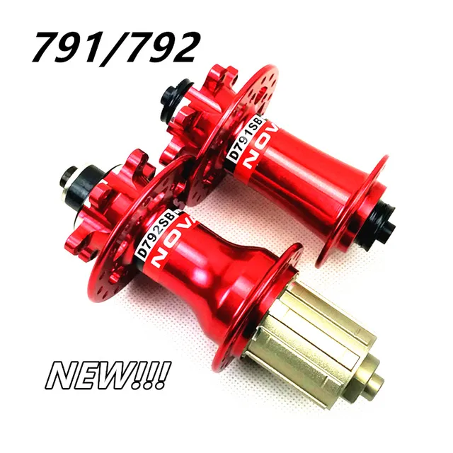 New Arrival Mountain Bike Hub 791/792 Hubs Black or Red MTB Disc Brake
