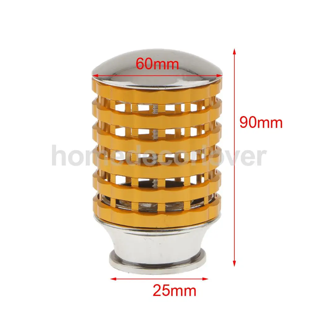 2Pcs Decorative Elegant Design Window Curtain Rod Ends Drapery Rail Pole Heads Caps Fit 25/28mm Inner Diameter Rods 