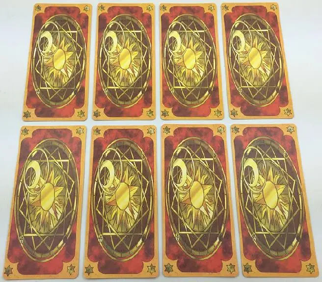 Карточка аниме карточка Сакура карточки волшебная книга clow + 56 шт. карт Таро