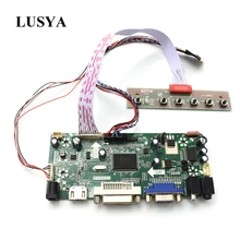 Lusya VGA, HDMI, DVI аудио интерфейс контроллер привод доска набор для Панель 14 дюймов LP140WH4 BT140GW01 1366*768 LVDS 40 контакты A4-012