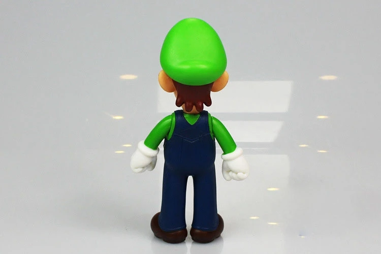 Figuras de Super Mario Bros mascota Luigi Yoshi Ropa Juegos regalo niños Juguetes Mario Bross Paw Figura Juguetes Jouets
