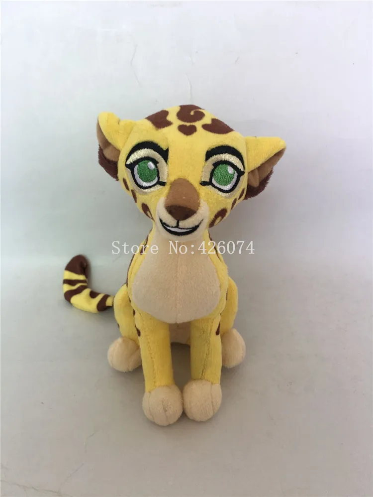 Король льва Simba Nala Kion Kiara Fuli Bunga Beshte Pumbaa Mtoto Timon Ono плюшевые 17 см детские мягкие игрушки животные - Цвет: Черный