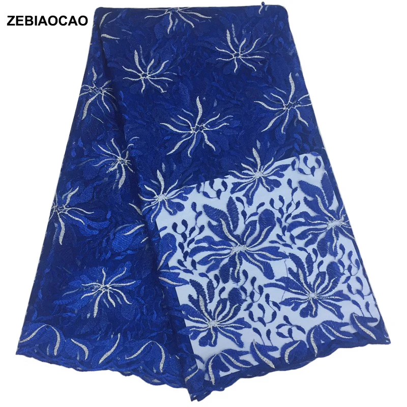 

ZEBIAOCAO 2019 Wholesales new arrival lace fabric for wedding/party dress,African mesh lace fabric,