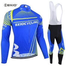 BXIO длинный рукав мужские MTB Джерси одежда/зимние термальные флисовые велосипедные наборы одежда Ropa Ciclismo Invierno Man BX-0109B143
