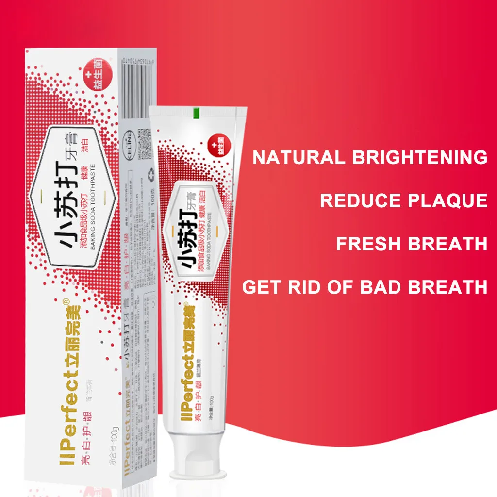 

Baking Soda 100G Whitening Mint To Yellow Toothpaste Probiotic Toothpaste Tooth Whitening Health Beauty Tool Dental Oral Care