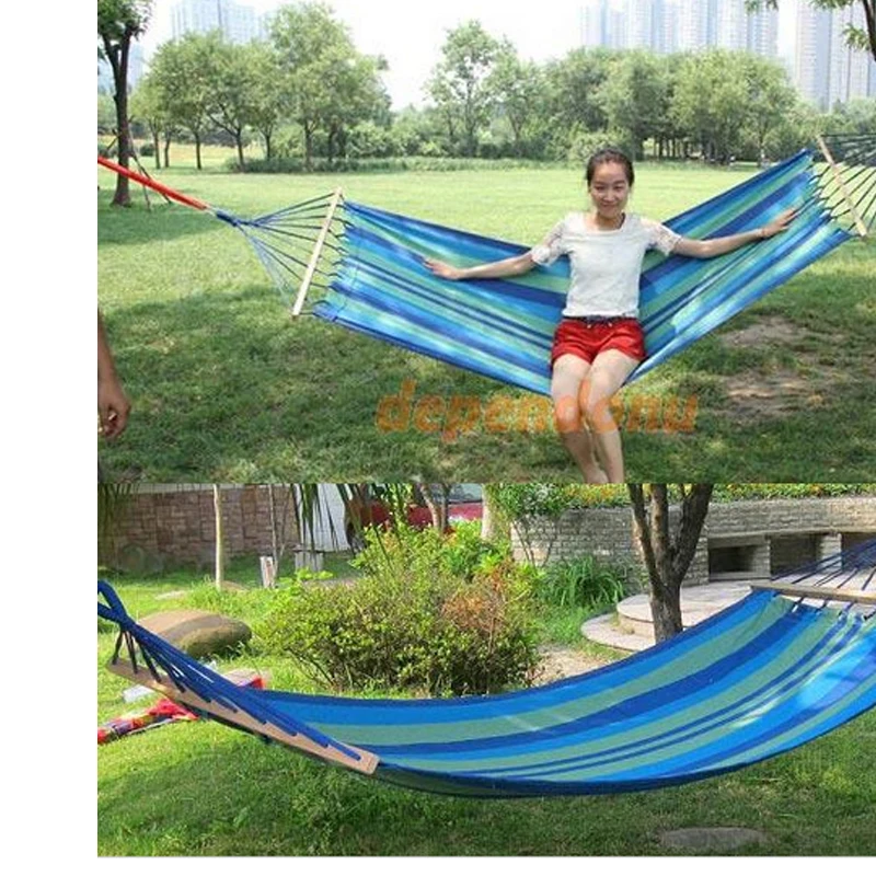 Aliexpress Canvas Double Spreader Bar Hammock Outdoor Aliexpress Canvas Double Spreader Bar Hammock Outdoor Camping Swing Hanging Bed Blue Free Shipping From Reliable Suppliers On Garden