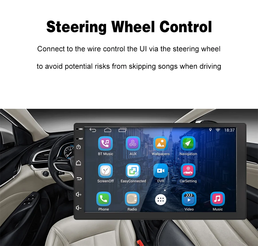 Best TOPSOURCE Car Multimedia Player Android 6.0 Car DVD Radio Player 2 din WiFi For Nissan TOYOTA Volkswagen Universal GPS 1024X600 10