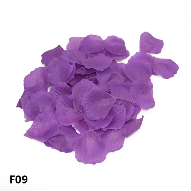Buy 1000pcs Silk Rose Flower Petals Leaves DIY