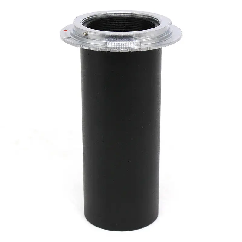 

M42 to C Mount Adapter Lens Whole Image for Trinocular Microscope Connect with Canon SLR Digital Camera Take Photo Video