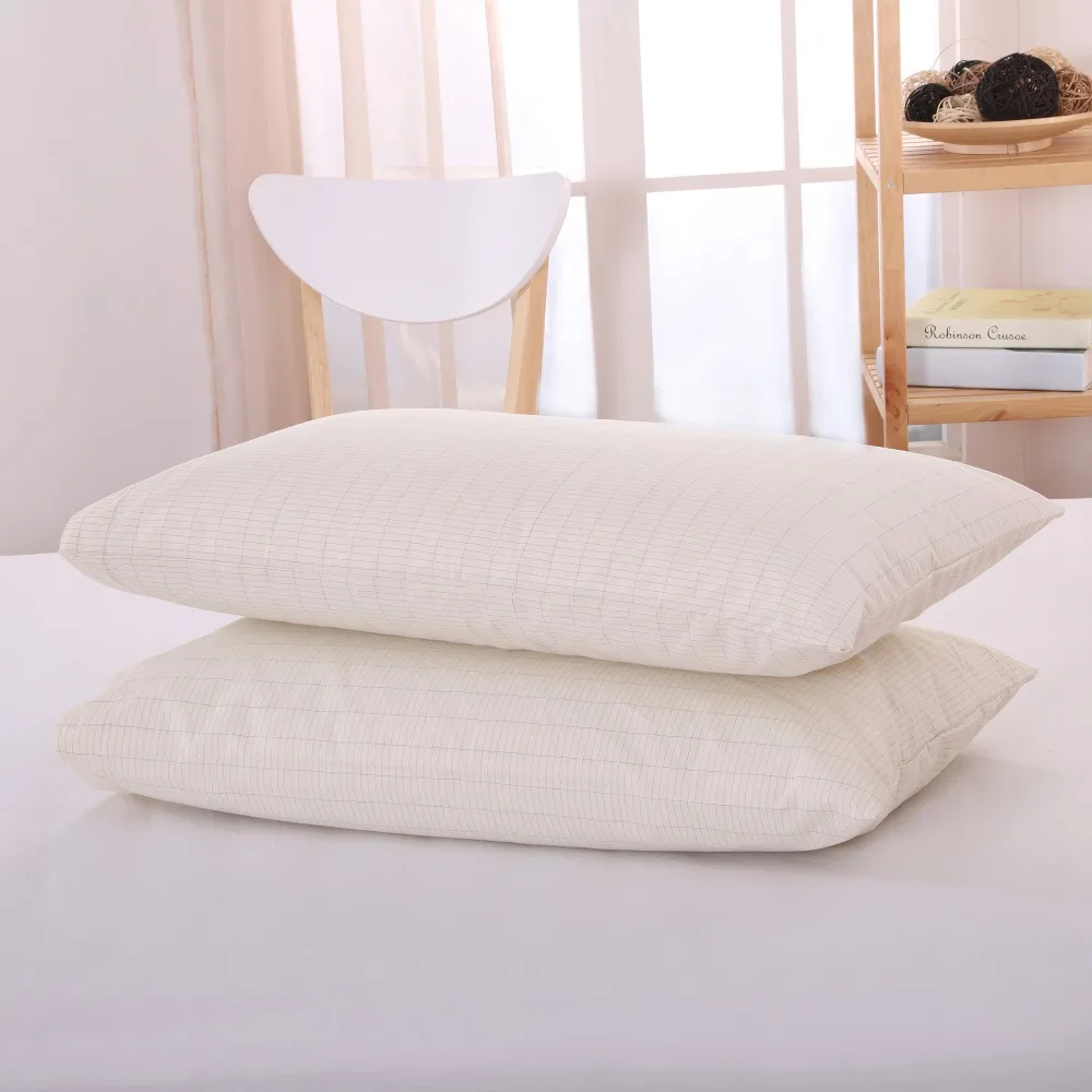 Grounded Earthing Pillow cases 2 sets for whole body grounding while sleeping(50x75cm)