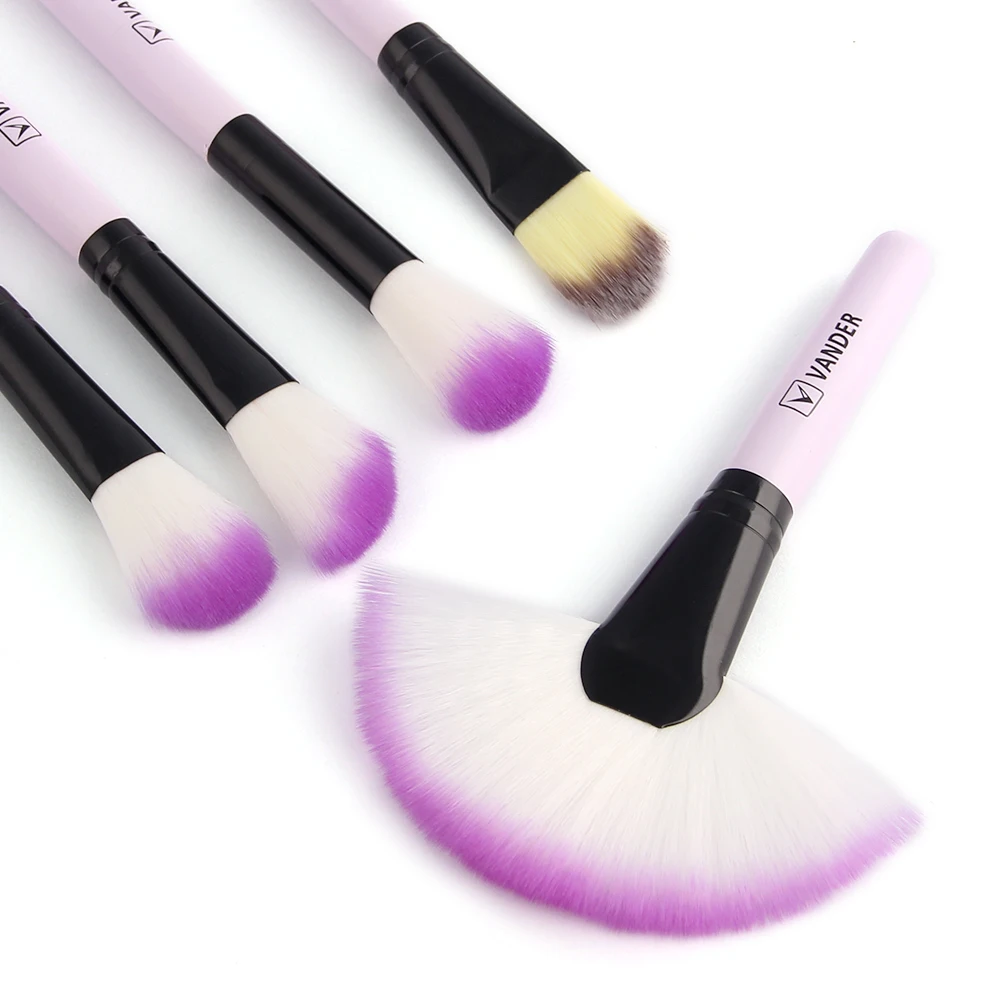 Vanderlife Professional Soft Purple 32pcs Makeup Brushes Set Beauty Cosmetic Real Make-up Tool for Eyeshadow Blush Blending1