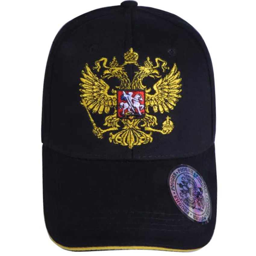 Тактическая бейсбольная кепка герб России с вышивкой Snapback шляпа мужская женская