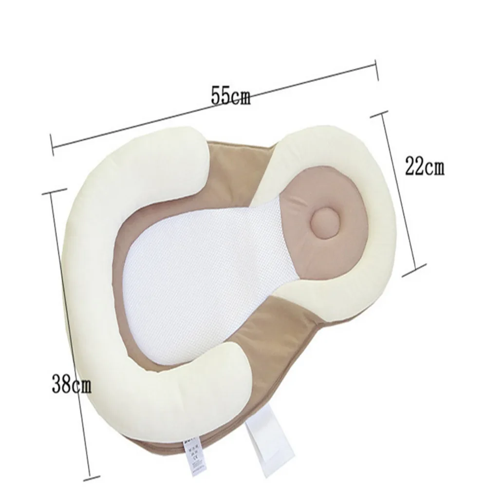 Детские кроватки для сна позиционирования pad сна позиции мягкой, дышащей ткани для комфортного воздухопроницаемость дышащий матрас