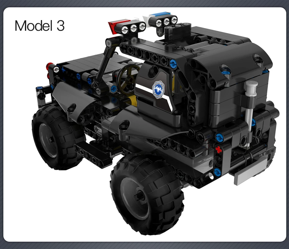 RC Technic серия дистанционного управления дикие внедорожные технические транспортные средства модель строительные блоки кирпичи игрушки для мальчиков подарок