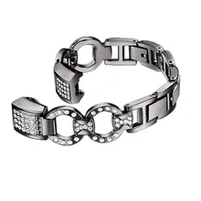 Сменные Металлические Полосы со стразами для Fitbit Alta hr и браслеты «Alta» маленькие большие