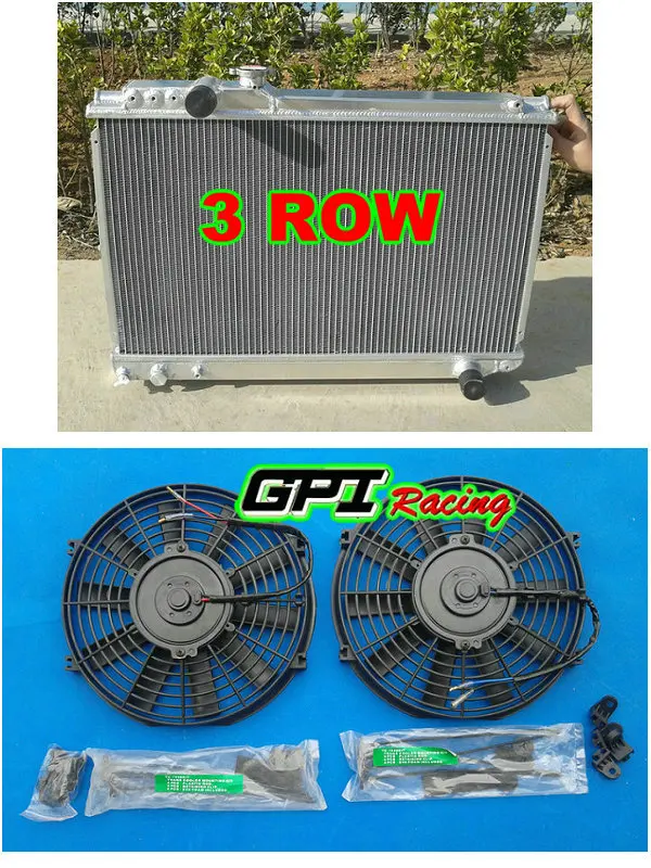 86 92 FOR Toyota Supra 3.0 Turbo Aluminum Radiator MT MA70 MK3 SOARER
