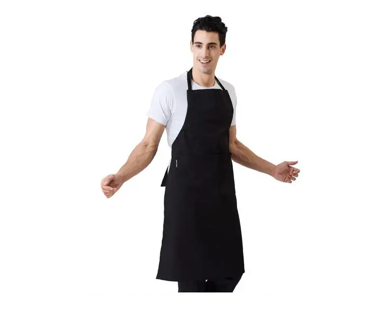 2017 Limited Chef Uniform Korean Fashion Cooking Bib Aprons Men And