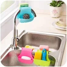 Creative Adjustable Storage Holder New Desighned Portable Kitchen Sink Hanging Strainer Organizer Magic Hollow Storage Bags