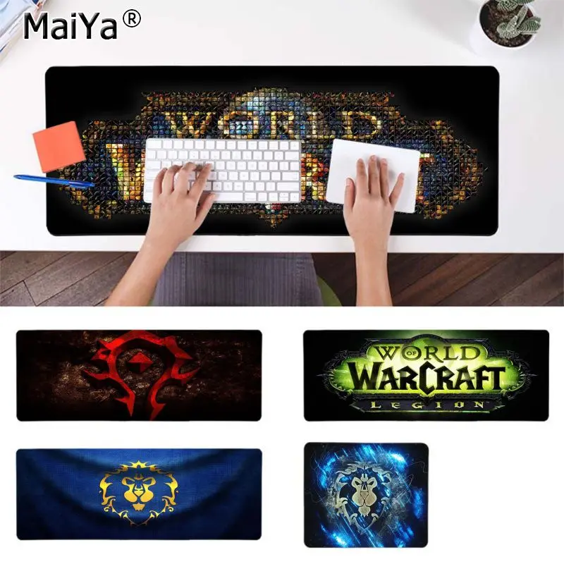Maiya красивый аниме Мир Warcraft Легион уникальный настольный коврик для мыши
