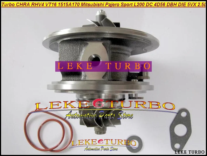 Turbo Cartridge CHRA RHV4 VT16 VT-16 1515A170 VAD20022 For Mitsubishi Triton Intercooled Pajero Sport L200 DC 06- DI-D 4D56 2.5L (1)